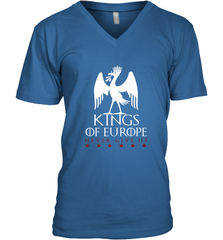 Kings of Europe Never Give Up 2019 Liverpool Men's V-Neck Men's V-Neck - FordPhuMy