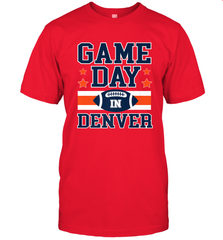NFL Denver Co Game Day Football Home Team Colors Men's T-Shirt Men's T-Shirt - FordPhuMy