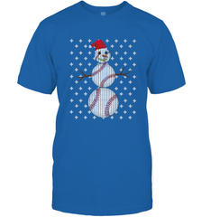 UGLY CHRISTMAS Baseball Snowman Holiday Santa Funny Men Gift Men's T-Shirt Men's T-Shirt - FordPhuMy