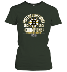NHL Boston Bruins Fanatics 2020 Eastern Conference Champions Defensive Zone Women's T-Shirt Women's T-Shirt - FordPhuMy