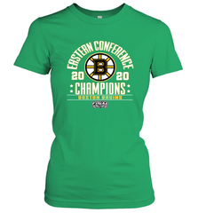 NHL Boston Bruins Fanatics 2020 Eastern Conference Champions Defensive Zone Women's T-Shirt Women's T-Shirt - FordPhuMy