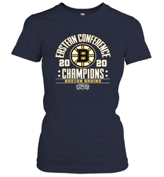 NHL Boston Bruins Fanatics 2020 Eastern Conference Champions Defensive Zone Women's T-Shirt