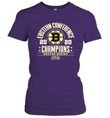 NHL Boston Bruins Fanatics 2020 Eastern Conference Champions Defensive Zone Women's T-Shirt Women's T-Shirt - FordPhuMy