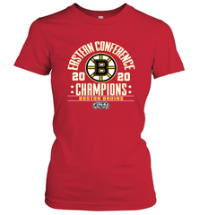 NHL Boston Bruins Fanatics 2020 Eastern Conference Champions Defensive Zone Women's T-Shirt Women's T-Shirt - FordPhuMy