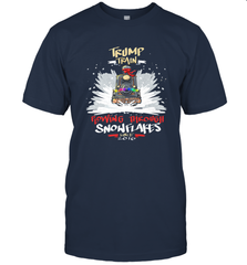 Trump Train 2020 Plow snowflakes Christmas Men's T-Shirt Men's T-Shirt - FordPhuMy