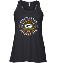 Green Bay Packers NFL Pro Line Green Firefighter Women's Racerback Tank