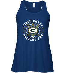 Green Bay Packers NFL Pro Line Green Firefighter Women's Racerback Tank Women's Racerback Tank - FordPhuMy