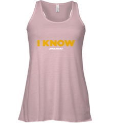Star Wars Han Solo I Know Women's Racerback Tank Women's Racerback Tank - FordPhuMy