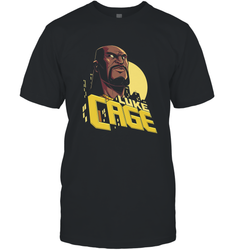 Marvel The Defenders Luke Cage Profile Men's T-Shirt