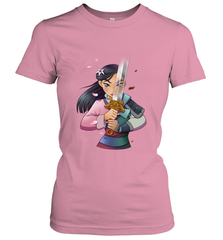 Disney Mulan Anime Half Girl Half Warrior Women's T-Shirt Women's T-Shirt - FordPhuMy