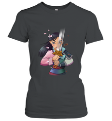 Disney Mulan Anime Half Girl Half Warrior Women's T-Shirt