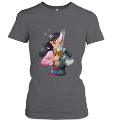 Disney Mulan Anime Half Girl Half Warrior Women's T-Shirt Women's T-Shirt - FordPhuMy
