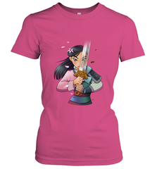 Disney Mulan Anime Half Girl Half Warrior Women's T-Shirt Women's T-Shirt - FordPhuMy