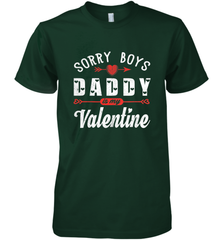 Funny Valentine's Day Present For Your Little Girl, Daughter Men's Premium T-Shirt Men's Premium T-Shirt - FordPhuMy