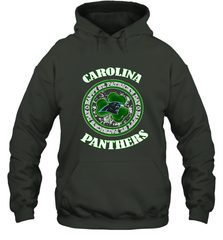 NFL Carolina Panthers Logo Happy St Patrick's Day Hooded Sweatshirt Hooded Sweatshirt - FordPhuMy