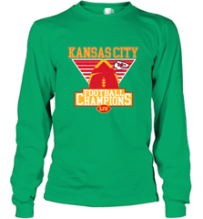 Kansas City Old School Football _ The City Of Champions LIV Long Sleeve T-Shirt Long Sleeve T-Shirt - FordPhuMy