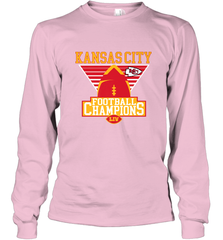 Kansas City Old School Football _ The City Of Champions LIV Long Sleeve T-Shirt Long Sleeve T-Shirt - FordPhuMy