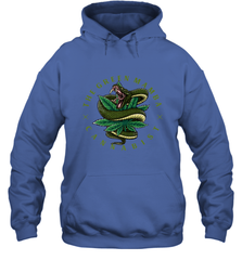 The Green Mamba, Cannabist, Weed Grower Pot Smoker Hooded Sweatshirt Hooded Sweatshirt - FordPhuMy