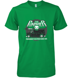 Marvel The Punisher Battle Van Since 1975 Men's Premium T-Shirt