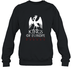 Kings of Europe Never Give Up 2019 Liverpool Crewneck Sweatshirt