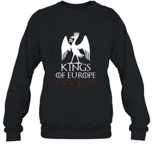 Kings of Europe Never Give Up 2019 Liverpool Crewneck Sweatshirt Crewneck Sweatshirt - FordPhuMy