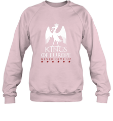Kings of Europe Never Give Up 2019 Liverpool Crewneck Sweatshirt Crewneck Sweatshirt - FordPhuMy