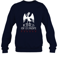Kings of Europe Never Give Up 2019 Liverpool Crewneck Sweatshirt