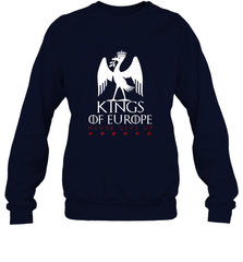 Kings of Europe Never Give Up 2019 Liverpool Crewneck Sweatshirt Crewneck Sweatshirt - FordPhuMy