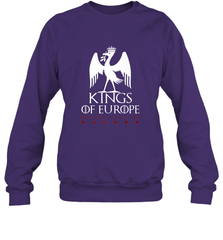 Kings of Europe Never Give Up 2019 Liverpool Crewneck Sweatshirt Crewneck Sweatshirt - FordPhuMy
