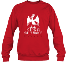 Kings of Europe Never Give Up 2019 Liverpool Crewneck Sweatshirt Crewneck Sweatshirt - FordPhuMy