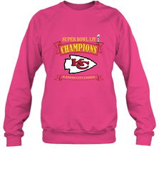 NFL Kansas City Chiefs Pro Line by Fanatics Super Bowl LIV Champions Crewneck Sweatshirt Crewneck Sweatshirt - FordPhuMy