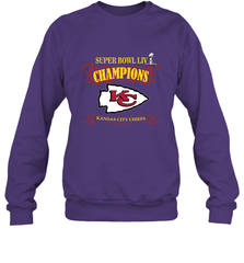 NFL Kansas City Chiefs Pro Line by Fanatics Super Bowl LIV Champions Crewneck Sweatshirt Crewneck Sweatshirt - FordPhuMy