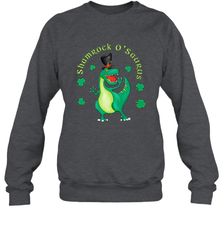 T Rex Dinosaur St. Patrick's Day Irish Funny Crewneck Sweatshirt Crewneck Sweatshirt - FordPhuMy