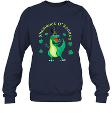 T Rex Dinosaur St. Patrick's Day Irish Funny Crewneck Sweatshirt Crewneck Sweatshirt - FordPhuMy