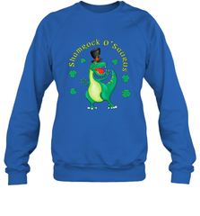 T Rex Dinosaur St. Patrick's Day Irish Funny Crewneck Sweatshirt Crewneck Sweatshirt - FordPhuMy