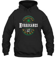 Carolina Hurricanes Fanatics St. Patrick's Day Forever Lucky Hooded Sweatshirt