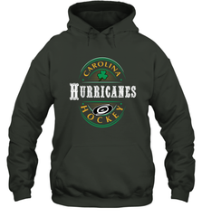 Carolina Hurricanes Fanatics St. Patrick's Day Forever Lucky Hooded Sweatshirt Hooded Sweatshirt - FordPhuMy