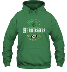 Carolina Hurricanes Fanatics St. Patrick's Day Forever Lucky Hooded Sweatshirt Hooded Sweatshirt - FordPhuMy