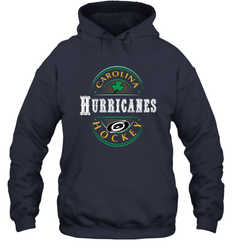 Carolina Hurricanes Fanatics St. Patrick's Day Forever Lucky Hooded Sweatshirt