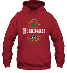 Carolina Hurricanes Fanatics St. Patrick's Day Forever Lucky Hooded Sweatshirt Hooded Sweatshirt - FordPhuMy