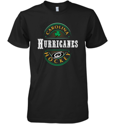 Carolina Hurricanes Fanatics St. Patrick's Day Forever Lucky Men's Premium T-Shirt
