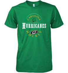 Carolina Hurricanes Fanatics St. Patrick's Day Forever Lucky Men's Premium T-Shirt