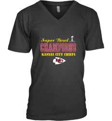 NFL super bowl Kansas City Chiefs champions Men's V-Neck