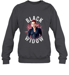 Avengers Endgame Black Widow Space Poster Graphic Crewneck Sweatshirt Crewneck Sweatshirt - FordPhuMy