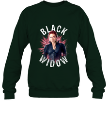 Avengers Endgame Black Widow Space Poster Graphic Crewneck Sweatshirt Crewneck Sweatshirt - FordPhuMy
