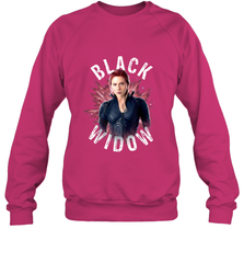 Avengers Endgame Black Widow Space Poster Graphic Crewneck Sweatshirt Crewneck Sweatshirt - FordPhuMy