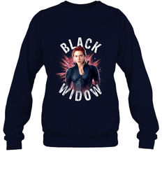 Avengers Endgame Black Widow Space Poster Graphic Crewneck Sweatshirt