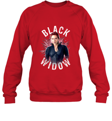 Avengers Endgame Black Widow Space Poster Graphic Crewneck Sweatshirt Crewneck Sweatshirt - FordPhuMy