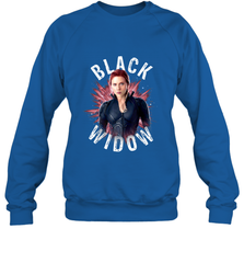 Avengers Endgame Black Widow Space Poster Graphic Crewneck Sweatshirt Crewneck Sweatshirt - FordPhuMy