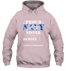 US Military Proud Navy Sister Men or Women Hooded Sweatshirt Hooded Sweatshirt - FordPhuMy